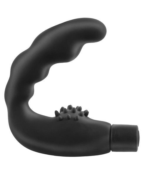 Colección de fantasía anal: Vibrador de alcance anal - Negro