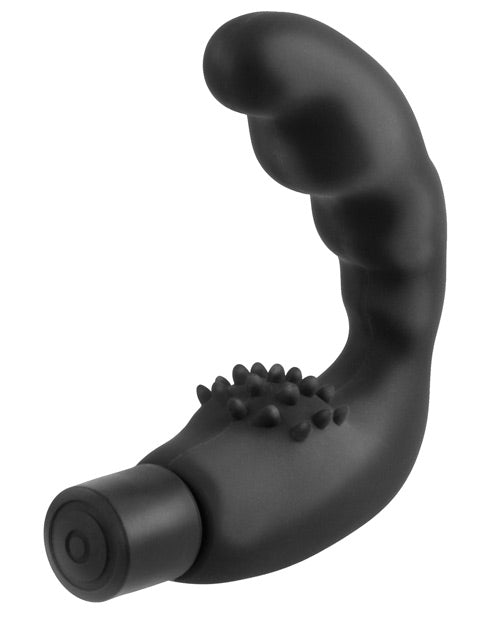 Colección de fantasía anal: Vibrador de alcance anal - Negro