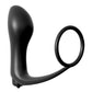 Colección de fantasía anal: vibrador de gasmo con anillo para pene