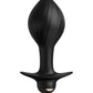 Plug vibrant gonflable "Auto Throb" de la collection Anal Fantasy Elite - Noir