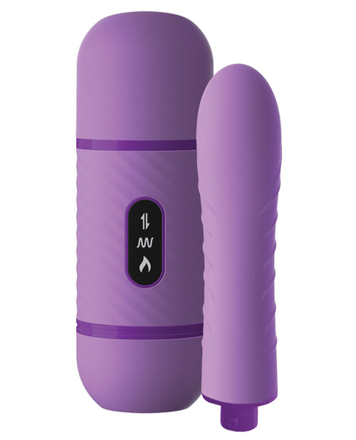Fantasy For Her Vibrador de empuje | Love Her Vibrador térmico | Vibrador Punto G morado | Mejor vibrador para mujeres