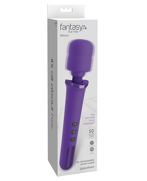 Fantasy for Her Varita Recargable de Poder - Morado