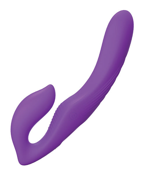 Fantasy para Ella Último Strapless Strap On - Morado