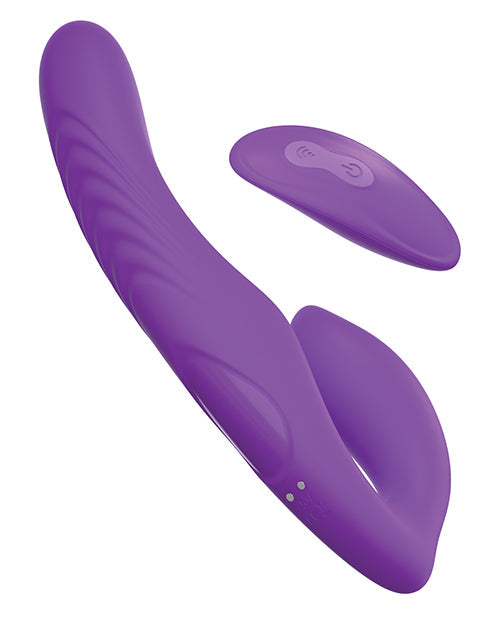 Fantasy para Ella Último Strapless Strap On - Morado