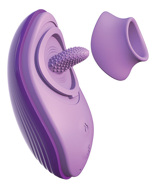 Fantasy for Her Lengua Divertida de Silicona - Morado