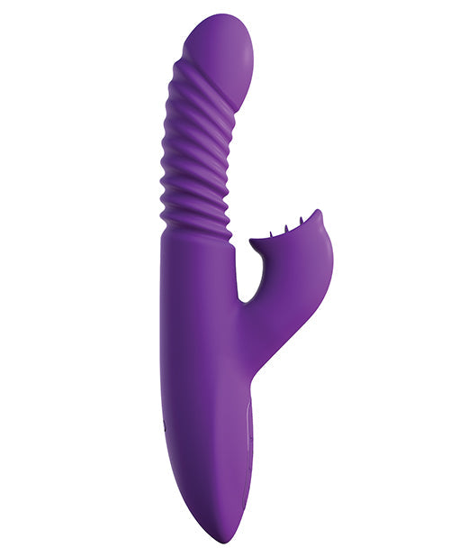 Fantasy for Her Vibrador con Empuje Definitivo para Estimulación del Clítoris - Morado