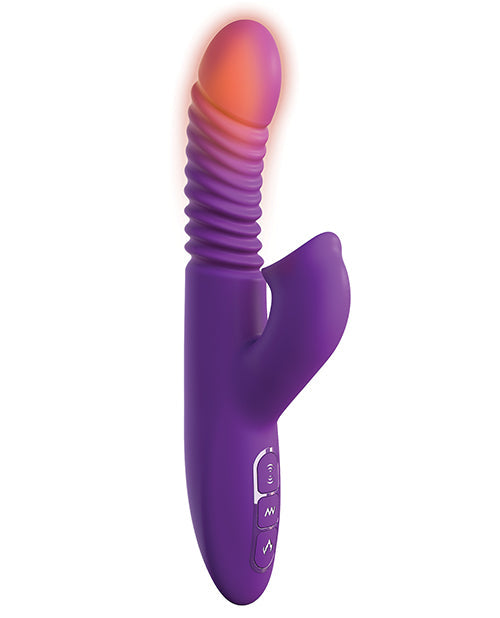 Fantasy for Her Vibrador con Empuje Definitivo para Estimulación del Clítoris - Morado
