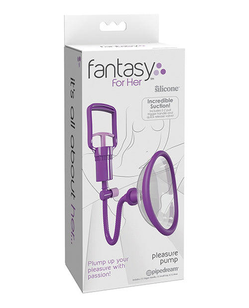 Bomba de placer Fantasy For Her - Morada