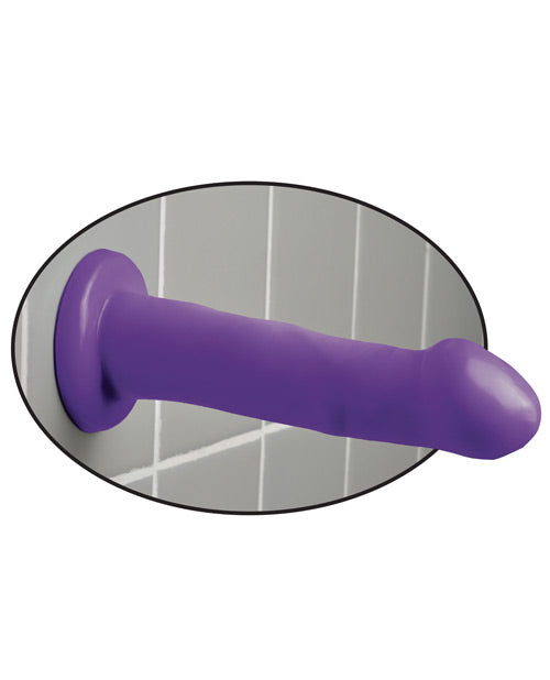 Dildo Dillio 15 cm | Dildo violet "Fais-lui plaisir" | Grand dildo réaliste | Dildo à ventouse