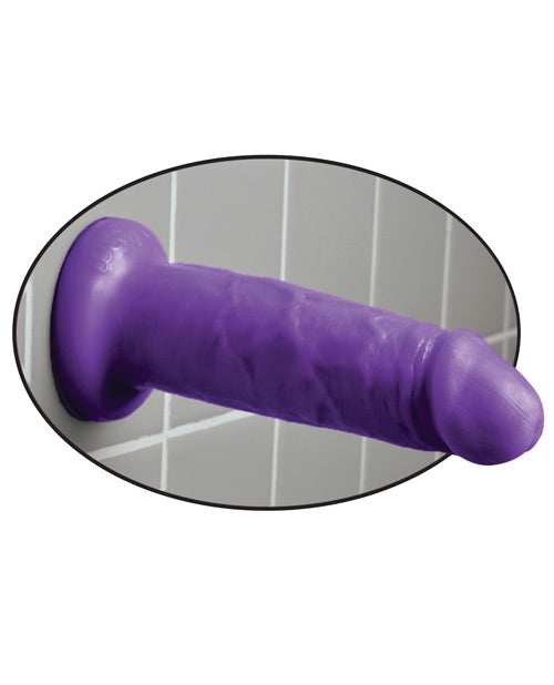 Dillio Gros Gode 15 cm | Gode Large Violet Potelé | Gode Réaliste | Gode Ventouse