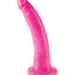 Dillio 7" Godemichet Rose Fin et Élancé | Godemichet à Ventouse | Grand Godemichet