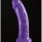 Dillio Grand Godemichet 20 cm | Godemichet Réaliste Violet | Godemichet à Ventouse | Grand Godemichet
