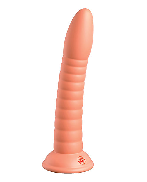 Grand gode Dillio Platinum | Grand gode de 17,78 cm | Gode en silicone Wild Thing | Gode ventouse pêche