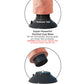 King Cock 6" Dildo Grande | Dildo Vibrador | Dildo con Ventosa Color Carne | Dildo Grande