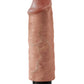 Pene Vibrador King Cock de 6" - Color piel