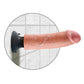 King Cock Dildo grande de 20 cm | Dildo vibrador | Dildo con ventosa de carne | Dildo grande