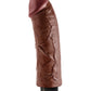 King Cock 8" Dildo Grande | Dildo Vibrador | Dildo de Ventosa Marrón | Dildo Grande