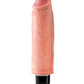 King Cock Stiffy Vibrador de 6" - Color Carne