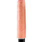 Dildo vibrador rígido King Cock de 25 cm - Color carne