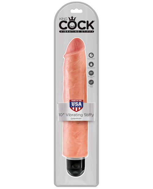 Gode Vibrant King Cock 25 cm - Couleur Chair