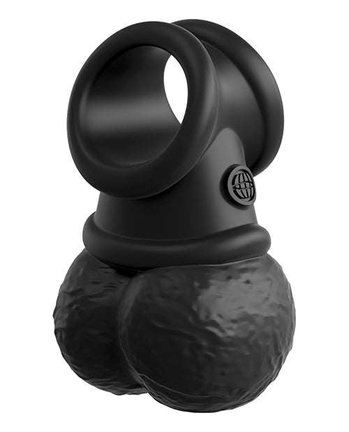 King Cock Elite The Crown Jewels Bolas Vibrantes Oscilantes - Negro
