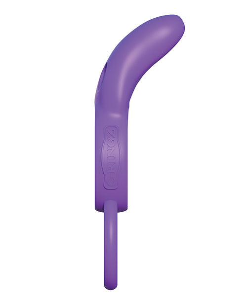 Anneau vibrant double Teazer de Fantasy C-Ringz - Violet