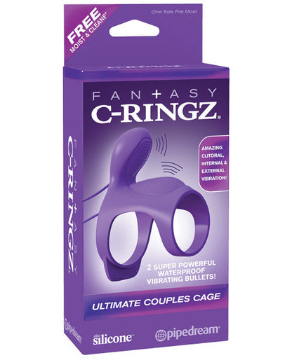 Anillo de castidad Fantasy C Ringz Ultimate Couples - Morado