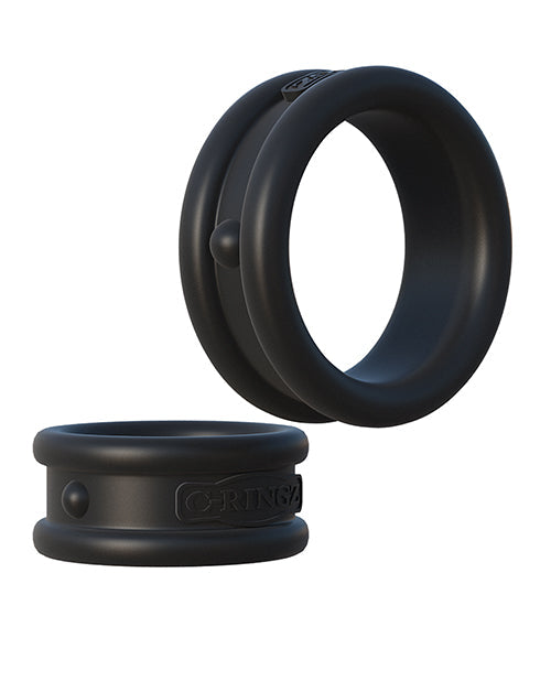 Anillos de silicona Fantasy C-Ringz Max Width - Negro