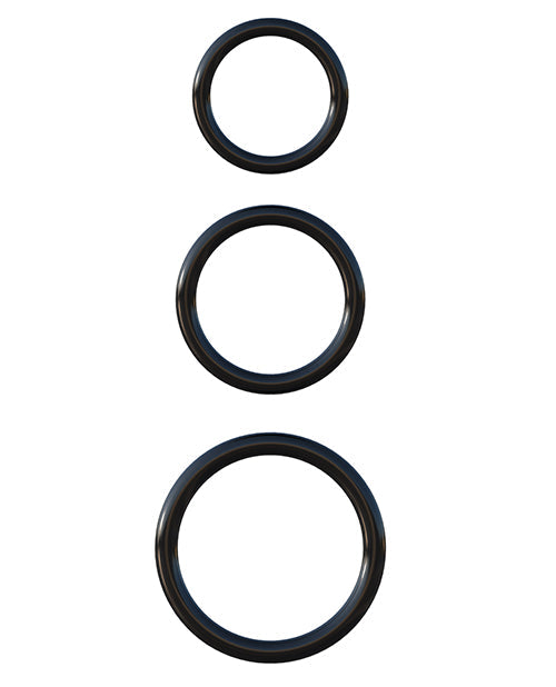 Fantasy C-Ringz Ensemble de 3 anneaux en silicone pour l'endurance