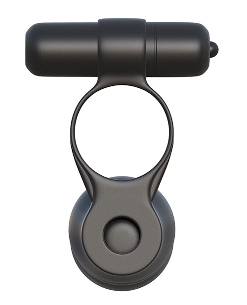 Fantasy C-Ringz Double Pénétrateur Partenaire Articulé - Noir
