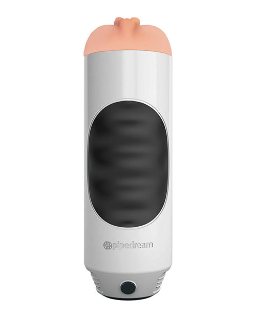 PDX Extreme Mega Grip Squeezable Vibrating Strokers - Chatte