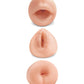 PDX Extreme Les 3 Trous Masturbateur