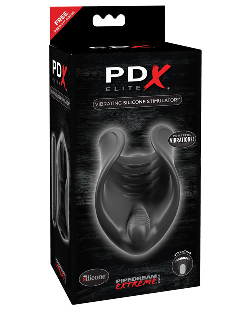 Stimulateur en silicone vibrant PDX Elite