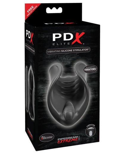 Stimulateur en silicone vibrant PDX Elite