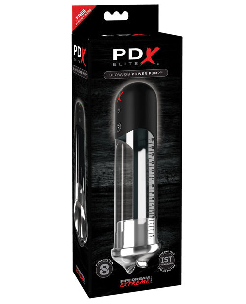 Bomba de succión para pene PDX Elite Blowjob