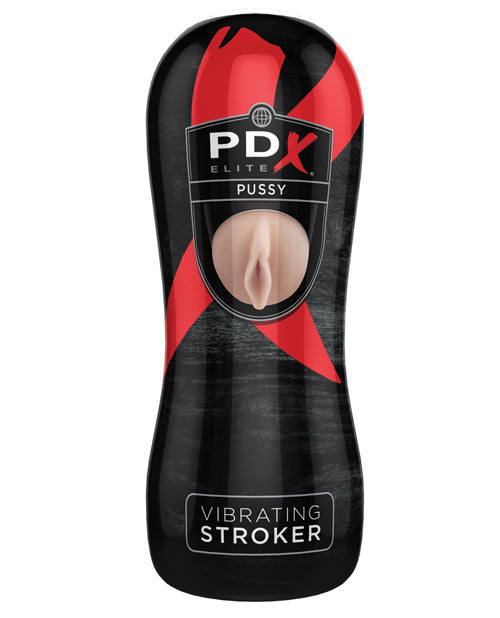 PDX Elite Vibrating Stroker - Chatte