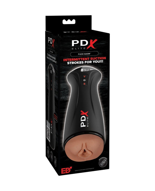 PDX Elite Follador de Coños Corredizos Gasm - Marrón