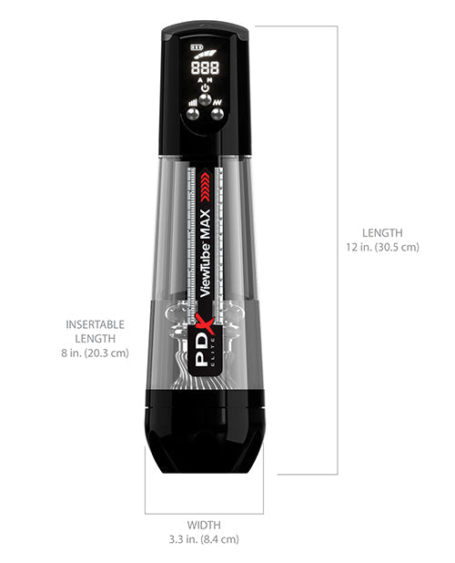 PDX Elite ViewTube MAX View - Noir