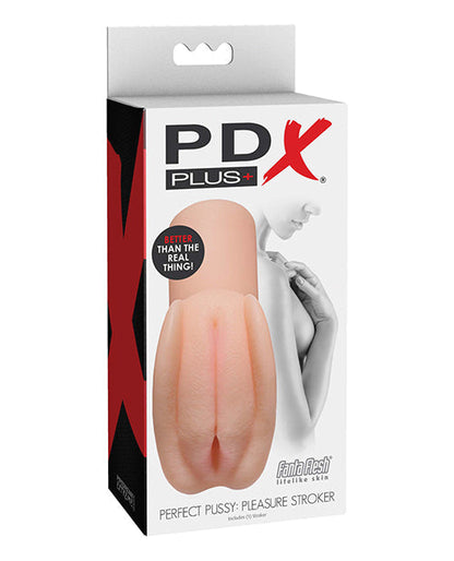 PDX Plus Perfect Pussy Pleasure Stroker - Marfil