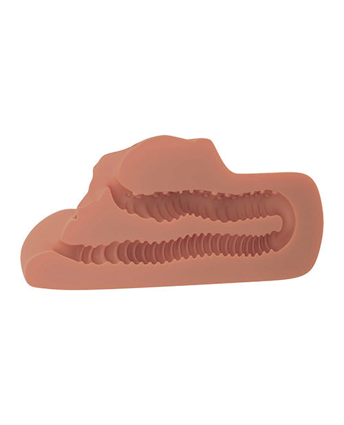 PDX Plus Perfect Pussy Double Stroker - Peau