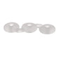 Anillo triple Donut Perfect Fit - Transparente