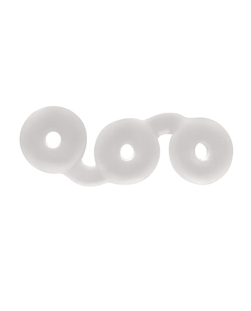 Anillo triple Donut Perfect Fit - Transparente