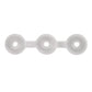 Anillo triple Donut Perfect Fit - Transparente