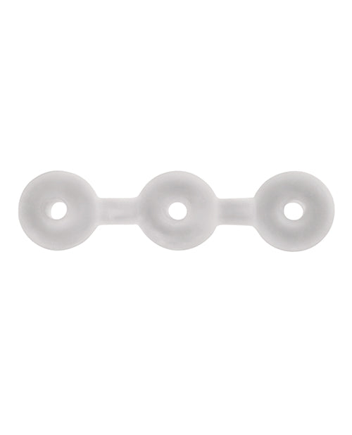 Anillo triple Donut Perfect Fit - Transparente