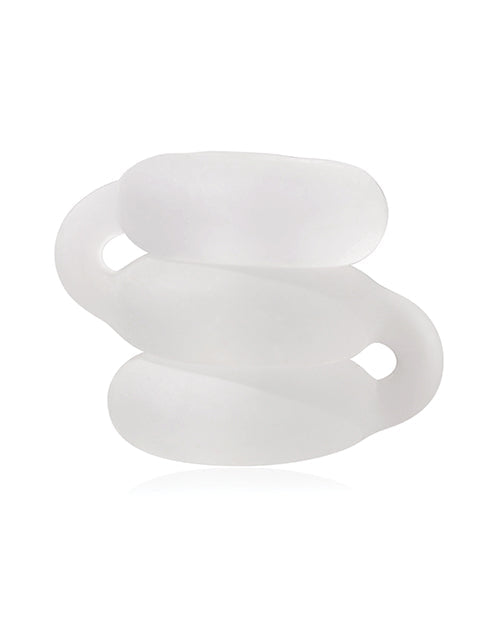Anillo triple Donut Perfect Fit - Transparente