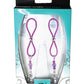 Bijoux de Nip Nipple Halos Charm de Flor - Morado