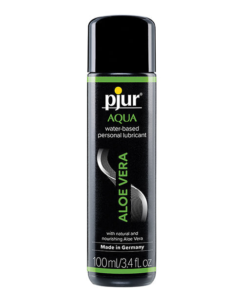 Lubrifiant Intime à Base d'Eau Pjur Aqua Aloe Vera - Flacon de 100 ml