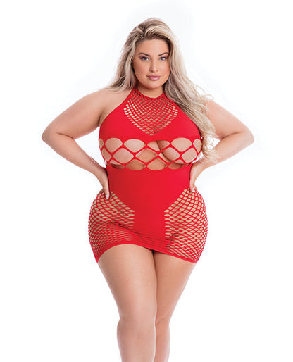 QN Rouge Robe Fille Rouge à Lèvres Rose