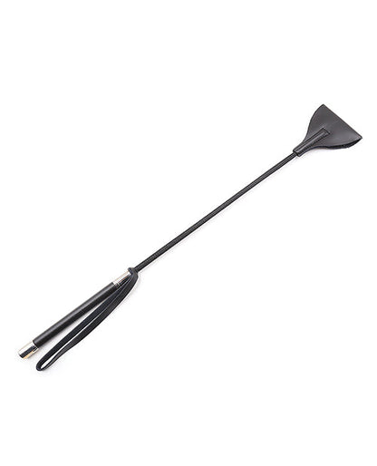 Cravache en cuir Plesur 21" Wide Tip – Noir