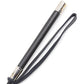 Cravache en cuir Plesur 21" Wide Tip – Noir